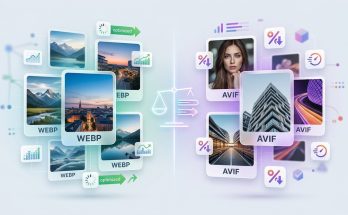 Сравнение форматов WebP и AVIF для хостинга изображений
